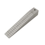 Flat Taper Gauge 1-20 mm in aluminium